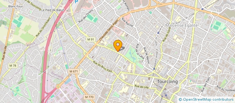 localisation de l'entreprise MONSIEUR FARID BOUZENITA  TOURCOING