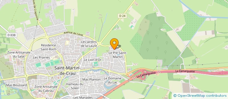 localisation de l'entreprise MONSIEUR FARID CHAGHI à SAINT-MARTIN-DE-CRAU