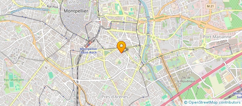 localisation de l'entreprise MONSIEUR FARID CHANNAOUI à MONTPELLIER