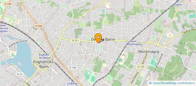 localisation de l'entreprise MONSIEUR FARID CHERIGUI  DEUIL-LA-BARRE