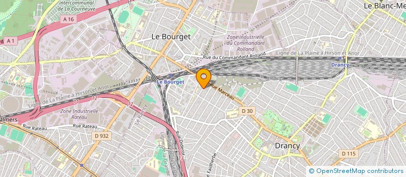 localisation de l'entreprise MONSIEUR FARID CHEURFA  DRANCY