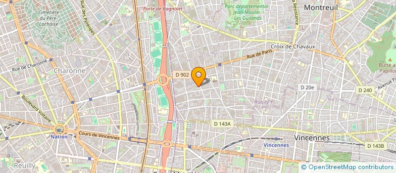 localisation de l'entreprise MONSIEUR FARID CHOULI à MONTREUIL