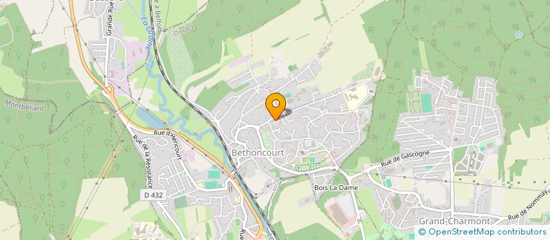 localisation de l'entreprise MONSIEUR FARID CHRAIBI  BETHONCOURT