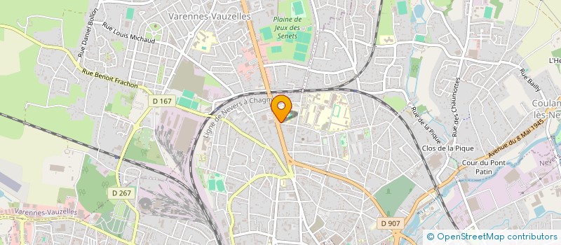 localisation de l'entreprise MONSIEUR FARID DALI-CHAOUCH à NEVERS