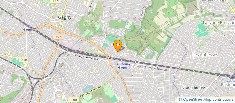 localisation de l'entreprise MONSIEUR FARID DAWAM  GAGNY