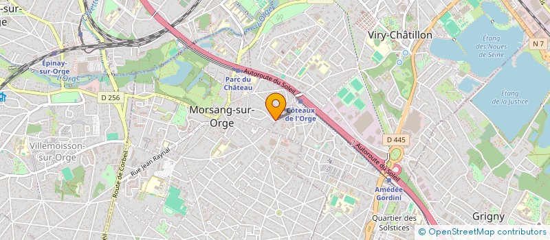 localisation de l'entreprise MONSIEUR FARID DELCI à MORSANG-SUR-ORGE