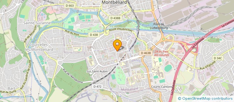 localisation de l'entreprise MONSIEUR FARID DELLI à MONTBELIARD