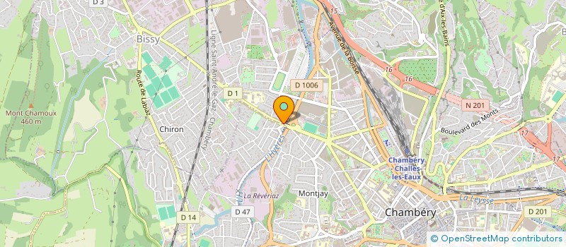 localisation de l'entreprise MONSIEUR FARID DERROUAZI  CHAMBERY