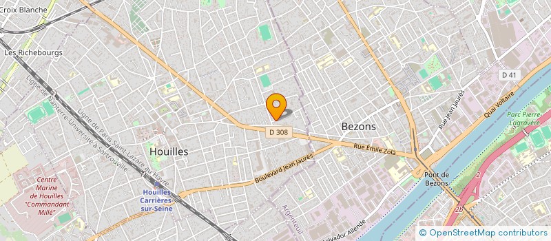 localisation de l'entreprise MONSIEUR FARID DIAF  HOUILLES