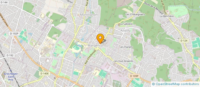 localisation de l'entreprise MONSIEUR FARID DIAR  MARGENCY