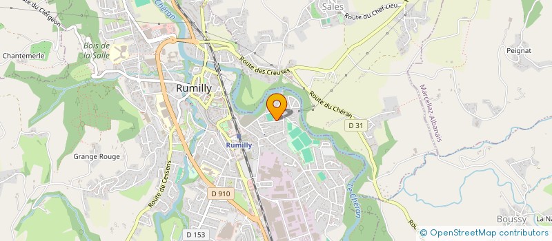 localisation de l'entreprise MONSIEUR FARID DIB  RUMILLY