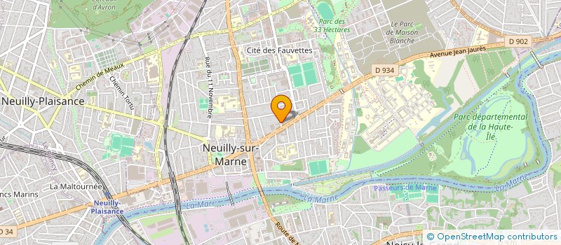 localisation de l'entreprise MONSIEUR FARID DJABROUHOU à NEUILLY-SUR-MARNE