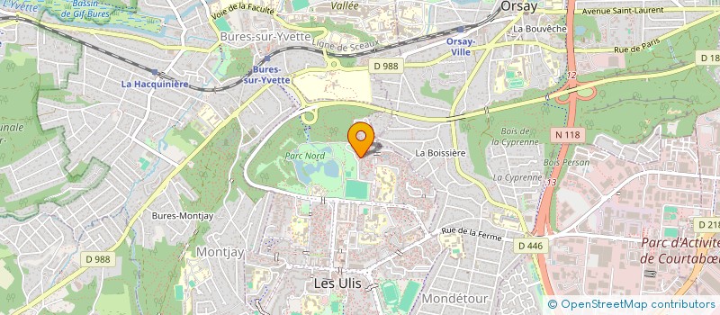 localisation de l'entreprise MONSIEUR FARID DRARIS à LES ULIS