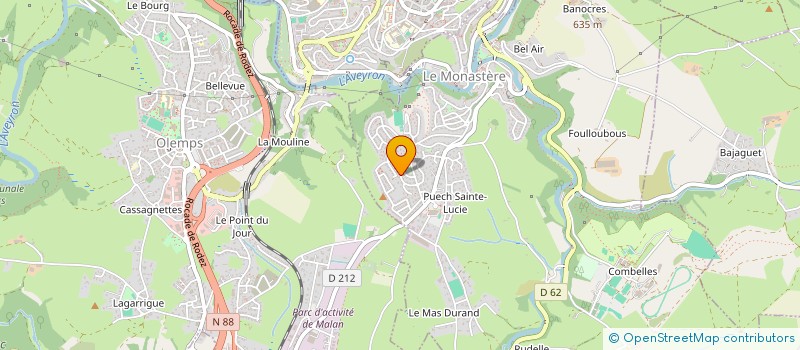 localisation de l'entreprise MONSIEUR FARID DRIFOUL  LE MONASTERE