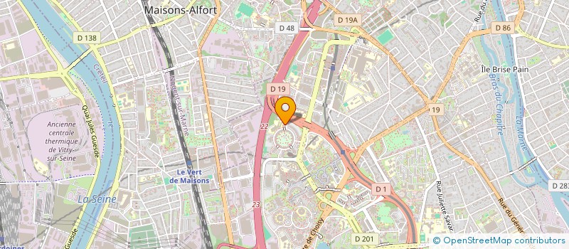 localisation de l'entreprise MONSIEUR FARID ED-DAHMOUNY  CRETEIL