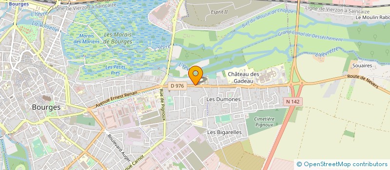 localisation de l'entreprise MONSIEUR FARID EDJEKOUAN  BOURGES