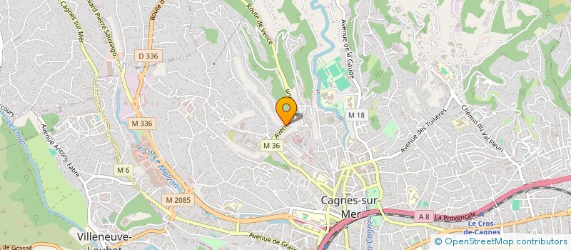 localisation de l'entreprise MONSIEUR FARID EL ABDELLAOUI à CAGNES-SUR-MER