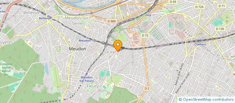 localisation de l'entreprise MONSIEUR FARID EL HARIOULI  MEUDON