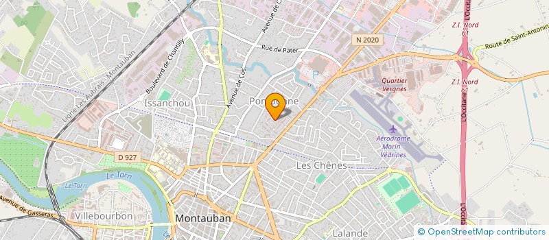 localisation de l'entreprise MONSIEUR FARID EL KHOUAKHI  MONTAUBAN