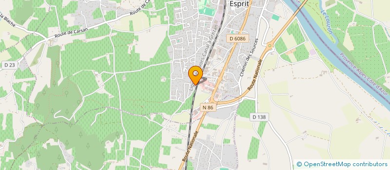 localisation de l'entreprise MONSIEUR FARID EL KHOUMSI  PONT-SAINT-ESPRIT