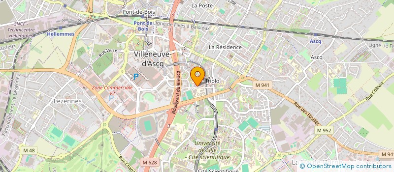 localisation de l'entreprise MONSIEUR FARID EL OMARI  VILLENEUVE-D'ASCQ