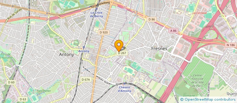 localisation de l'entreprise MONSIEUR FARID ELLOUZ à ANTONY