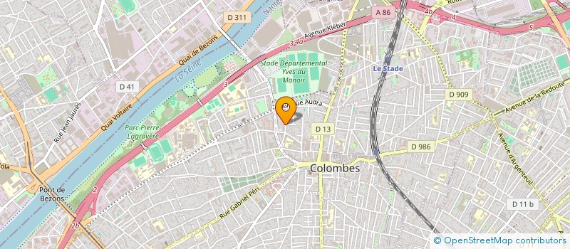localisation de l'entreprise MONSIEUR FARID EMZIANE à COLOMBES