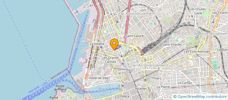 localisation de l'entreprise MONSIEUR FARID EZZAIER à MARSEILLE