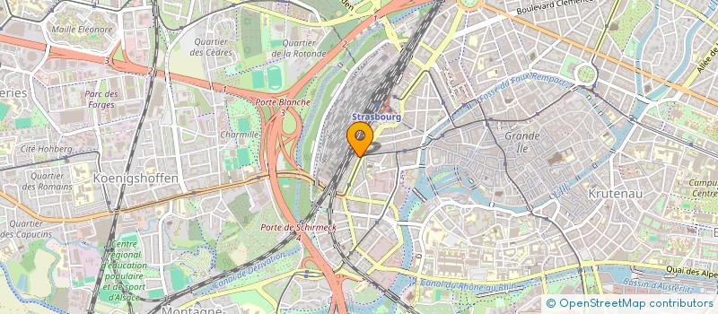 localisation de l'entreprise MONSIEUR FARID FAHER MIRGANZADAH  STRASBOURG