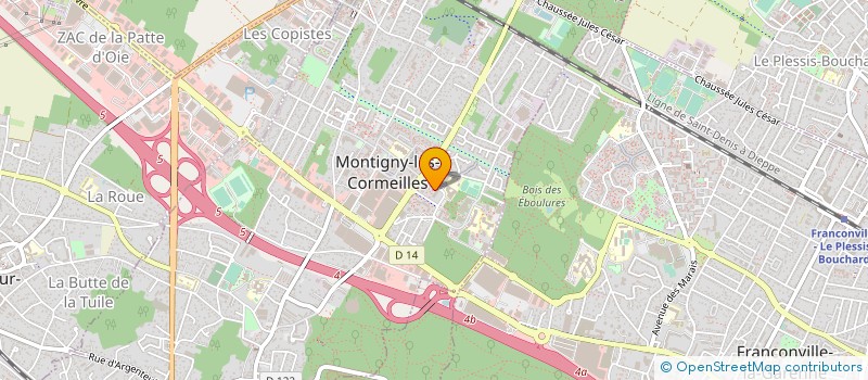 localisation de l'entreprise MONSIEUR FARID FEDILA à MONTIGNY-LES-CORMEILLES