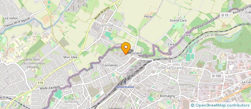 localisation de l'entreprise MONSIEUR FARID FERANE  VILLE-LA-GRAND