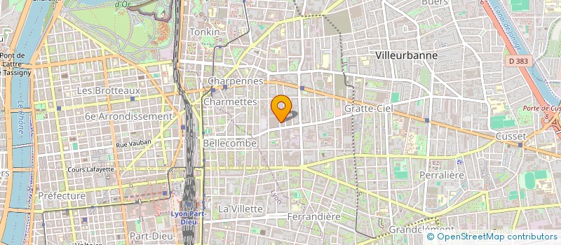 localisation de l'entreprise MONSIEUR FARID FERROUKHI  VILLEURBANNE