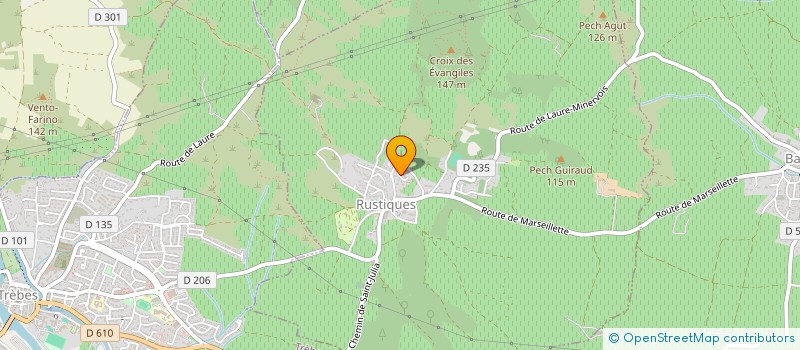 localisation de l'entreprise MONSIEUR FARID GHECHAM  RUSTIQUES