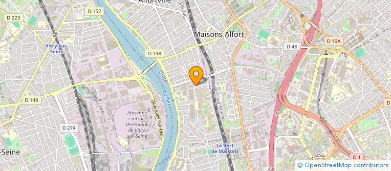 localisation de l'entreprise MONSIEUR FARID GRAINE à ALFORTVILLE