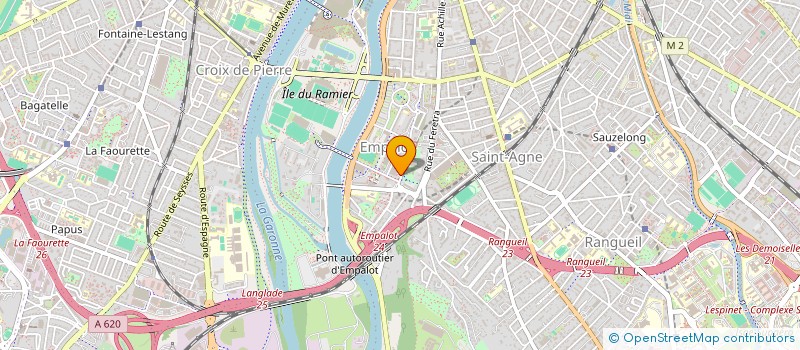 localisation de l'entreprise MONSIEUR FARID GUENDOUZ  TOULOUSE