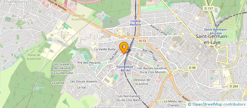 localisation de l'entreprise MONSIEUR FARID GUERROUMI  SAINT-GERMAIN-EN-LAYE