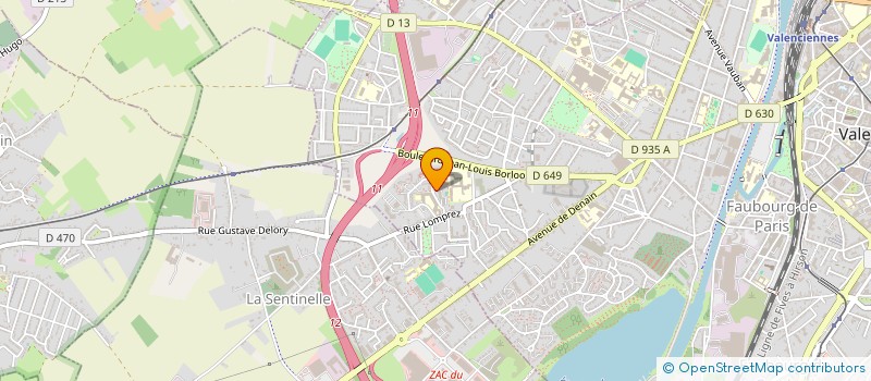 localisation de l'entreprise MONSIEUR FARID HABBAS  VALENCIENNES