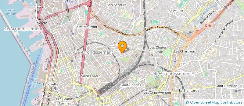 localisation de l'entreprise MONSIEUR FARID HABCHI à MARSEILLE