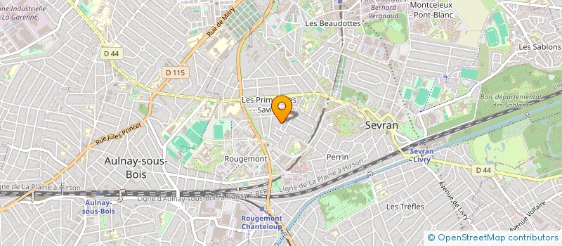 localisation de l'entreprise MONSIEUR FARID HACHIM à SEVRAN