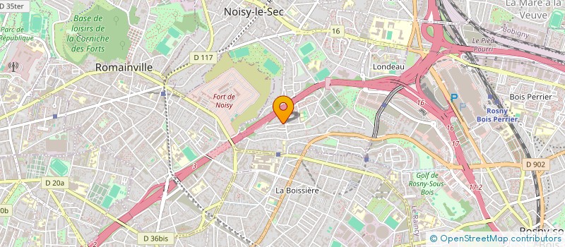 localisation de l'entreprise MONSIEUR FARID HADDADA à NOISY-LE-SEC