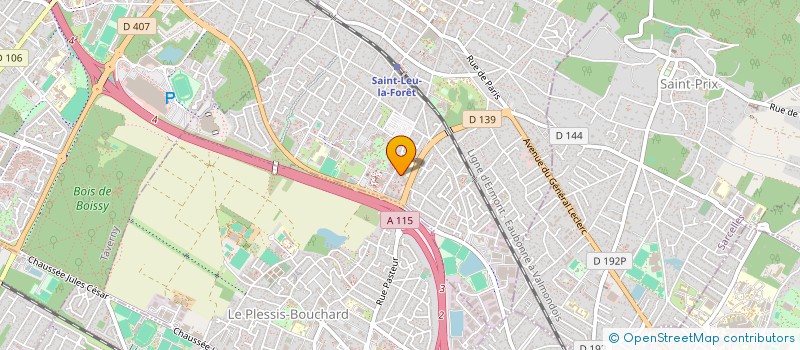 localisation de l'entreprise MONSIEUR FARID HADDAG  SAINT-LEU-LA-FORET