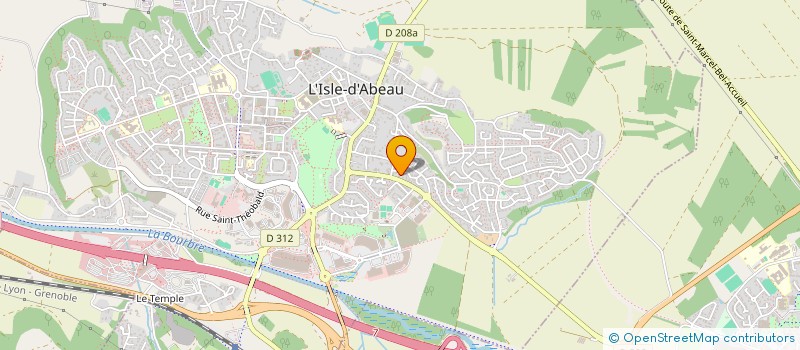 localisation de l'entreprise MONSIEUR FARID HADIDI à L'ISLE-D'ABEAU