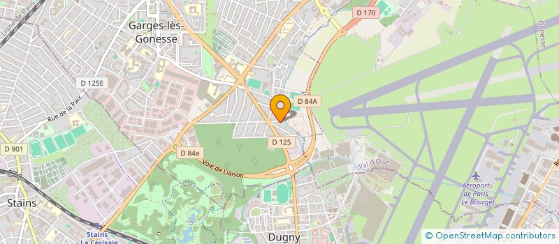 localisation de l'entreprise MONSIEUR FARID HADJ-AHMED  GARGES-LES-GONESSE