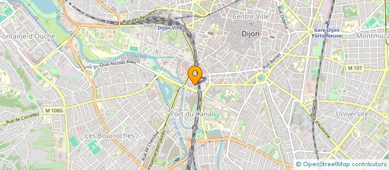 localisation de l'entreprise MONSIEUR FARID HADJ SAID  DIJON