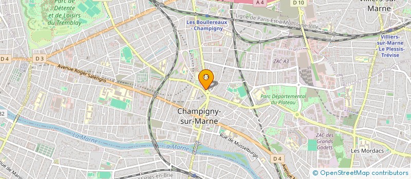 localisation de l'entreprise MONSIEUR FARID HADJADJ à CHAMPIGNY-SUR-MARNE