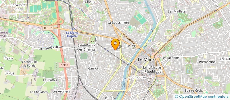 localisation de l'entreprise MONSIEUR FARID HADJI à LE MANS