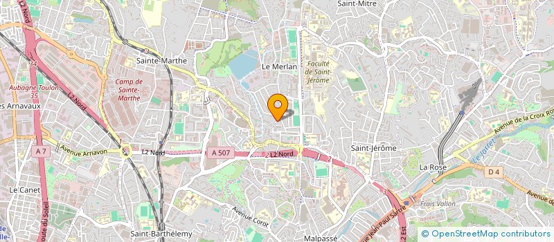 localisation de l'entreprise MONSIEUR FARID HAMA à MARSEILLE