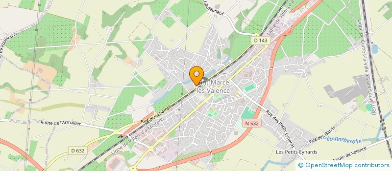 localisation de l'entreprise MONSIEUR FARID HAMEIDIA à SAINT-MARCEL-LES-VALENCE