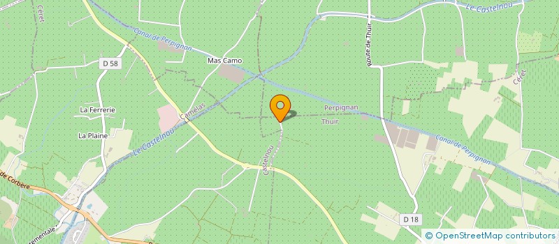 localisation de l'entreprise MONSIEUR FARID HAMMOUDI  THUIR