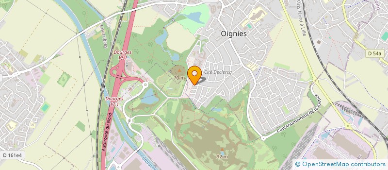 localisation de l'entreprise MONSIEUR FARID HAMMOUDI  OIGNIES